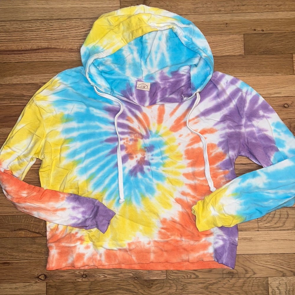 Urban Rebel Tie Dye Hoodie Size Large